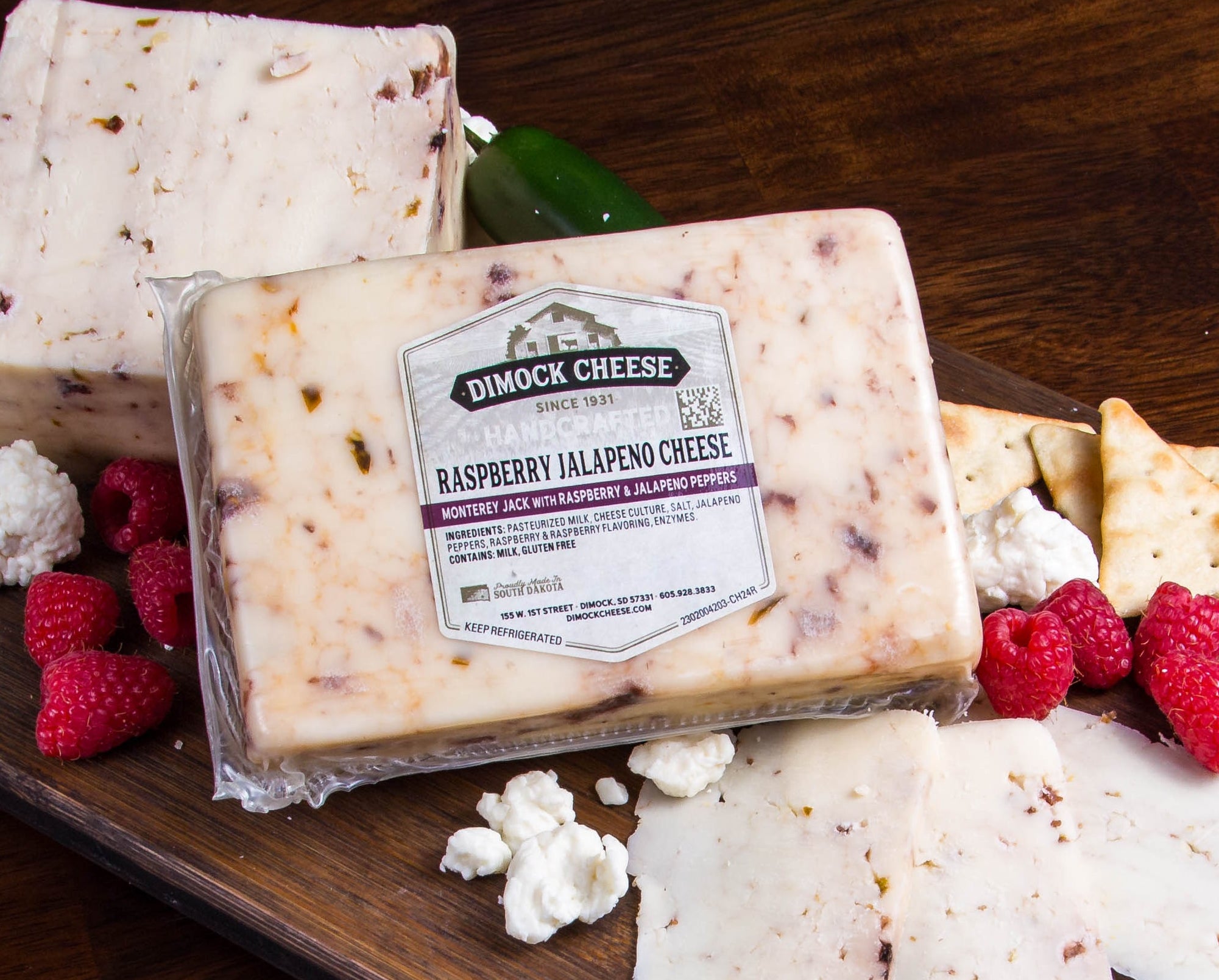 Raspberry Jalapeño Block – Dimock Dairy
