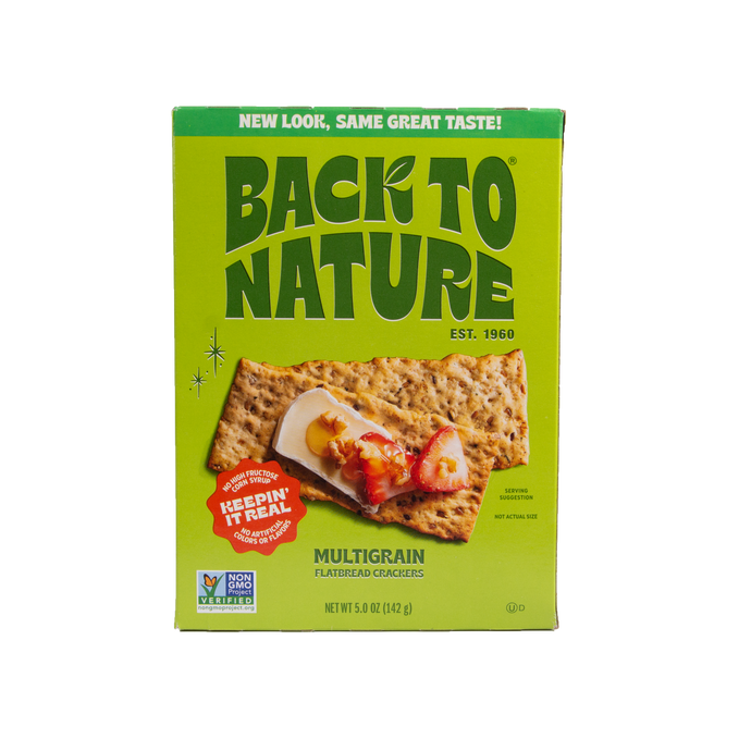 Back to Nature Multigrain Flatbread Crackers