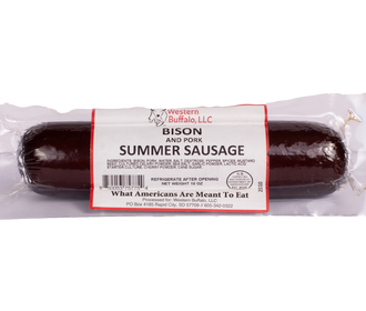 Bison Summer Sausage