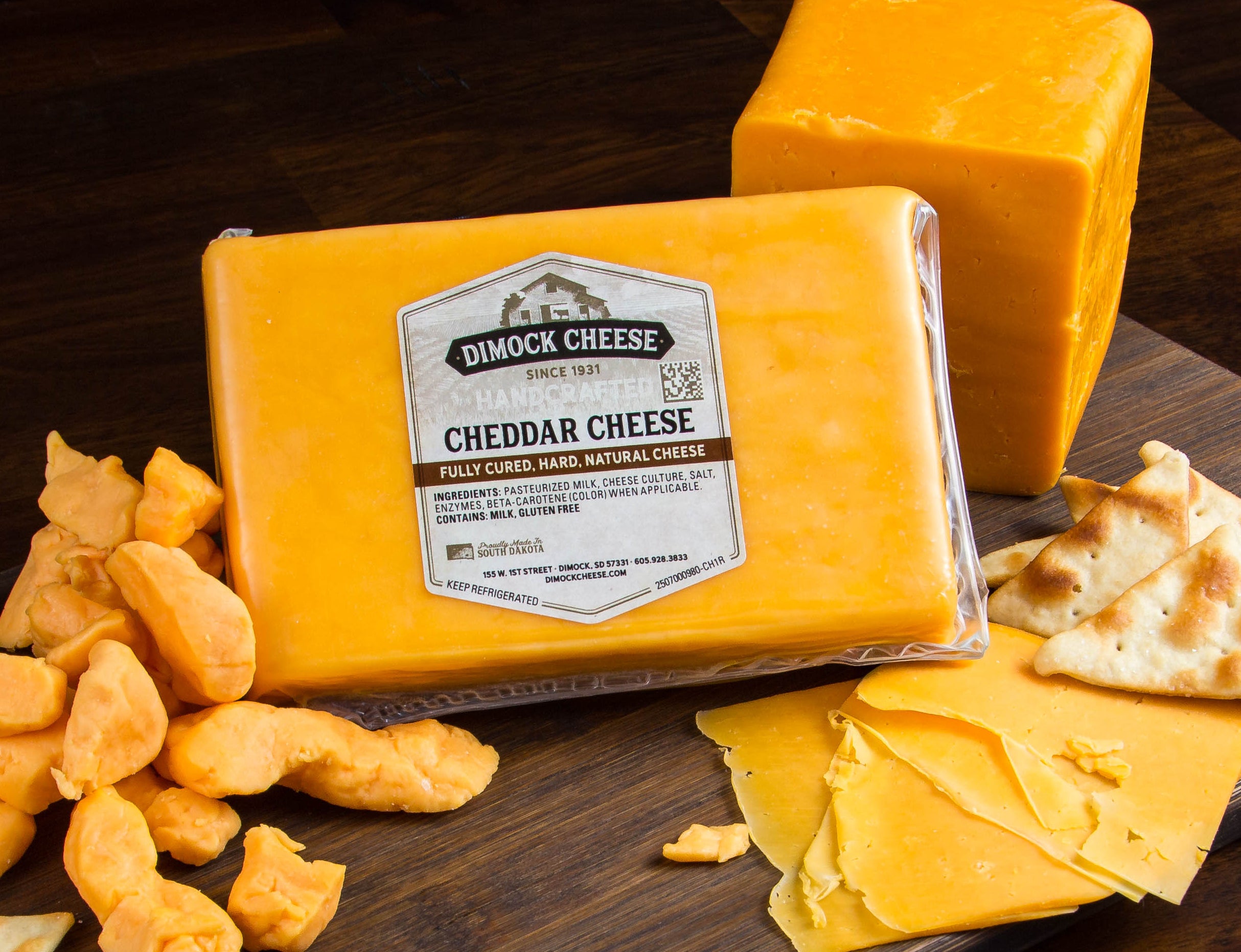 Cheddar Block – Dimock Dairy