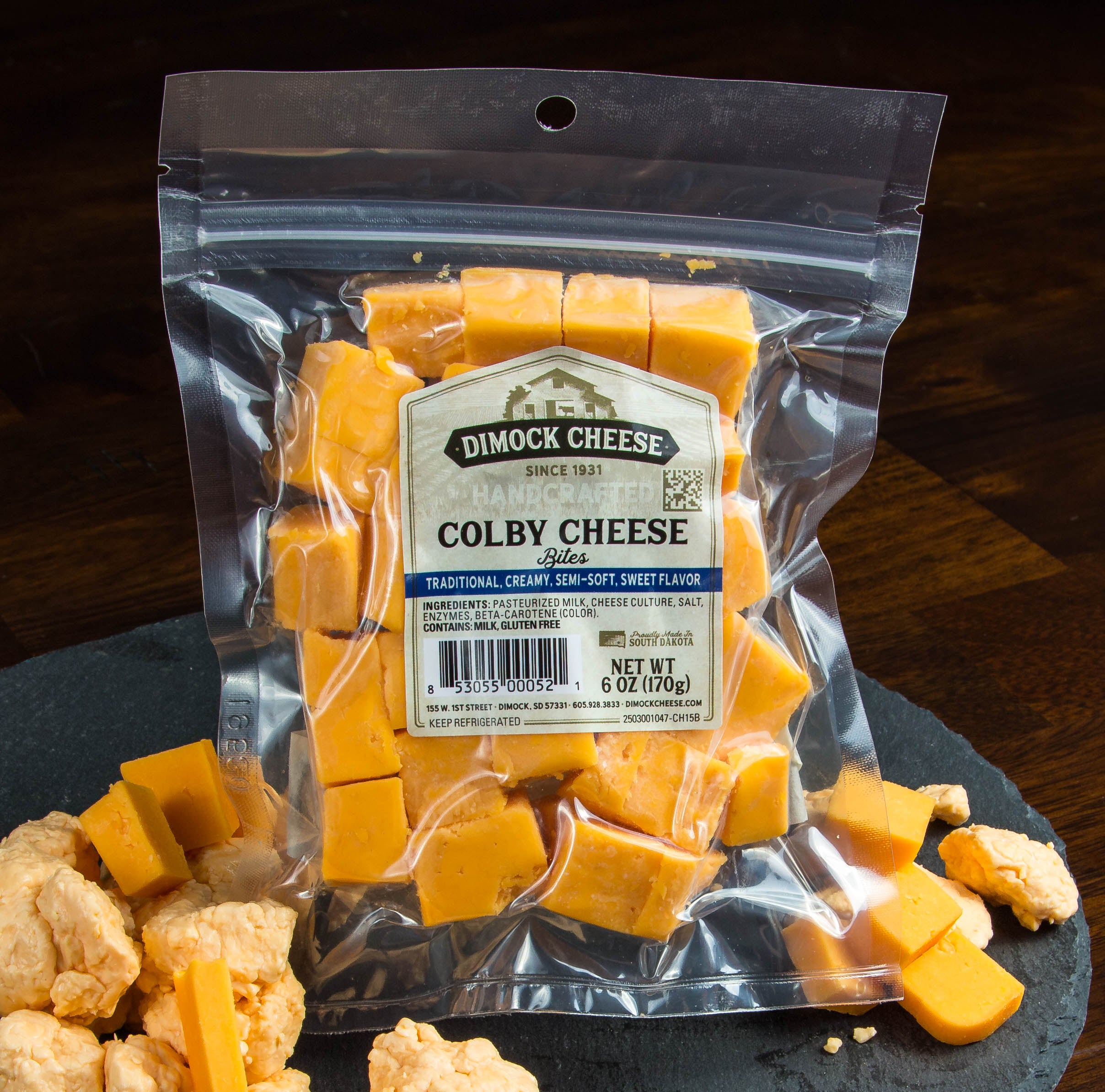 Colby Bites – Dimock Dairy