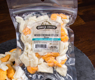 Mixed Cheddar Cheese Curds
