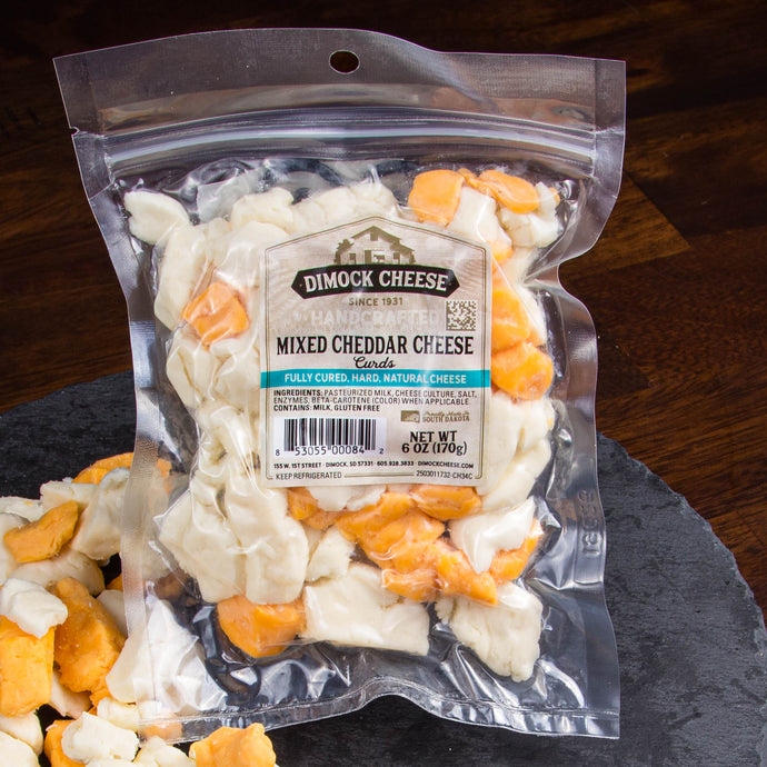 Mixed Cheddar Cheese Curds