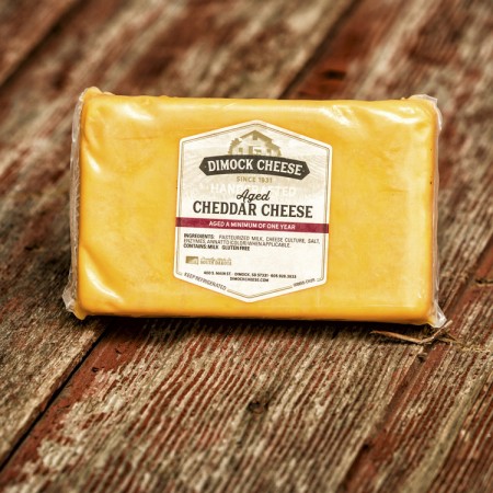 Aged Cheddar Cheese - Yellow - Cheese Blocks